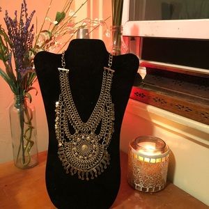 Gold Statement Necklace